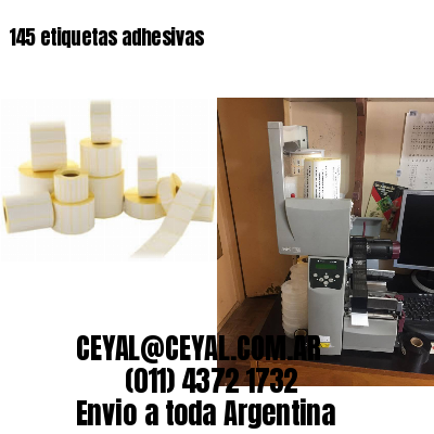 145 etiquetas adhesivas