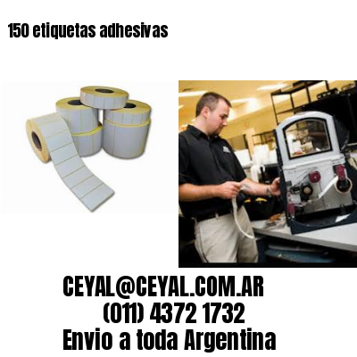 150 etiquetas adhesivas