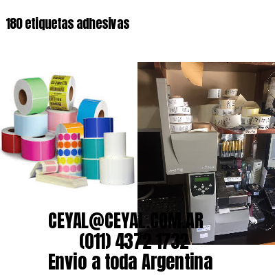 180 etiquetas adhesivas