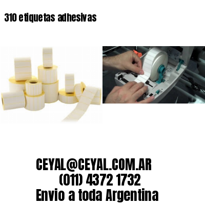 310 etiquetas adhesivas
