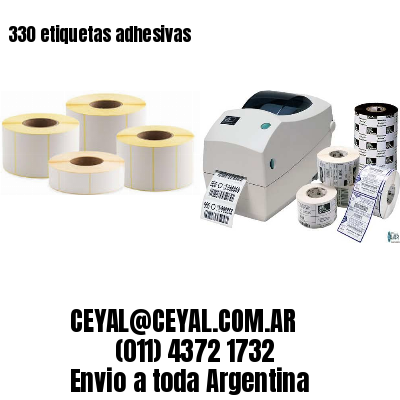 330 etiquetas adhesivas
