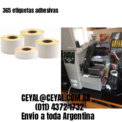 365 etiquetas adhesivas