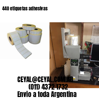 440 etiquetas adhesivas
