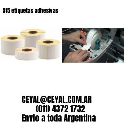 515 etiquetas adhesivas