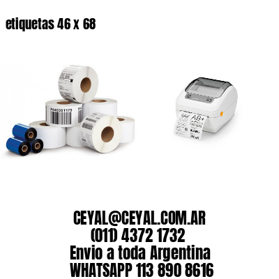 etiquetas 46 x 68