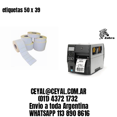 etiquetas 50 x 39