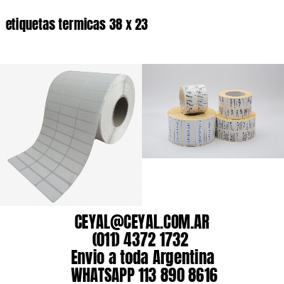etiquetas termicas 38 x 23