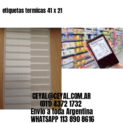 etiquetas termicas 41 x 21