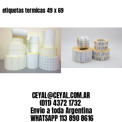 etiquetas termicas 49 x 69
