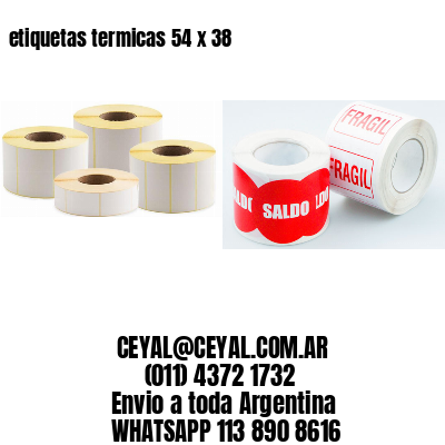 etiquetas termicas 54 x 38