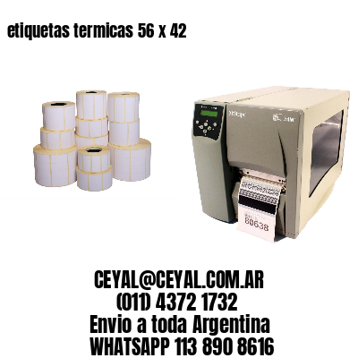 etiquetas termicas 56 x 42