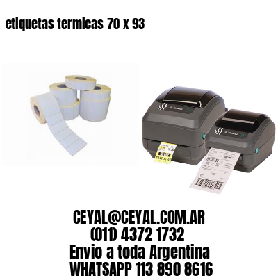 etiquetas termicas 70 x 93