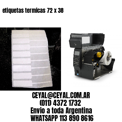 etiquetas termicas 72 x 38