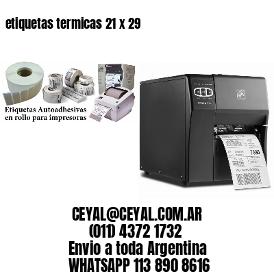 etiquetas termicas 21 x 29