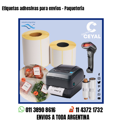 Etiquetas Adhesivas Para Envíos Paquetería Impresion Rotulos 0425