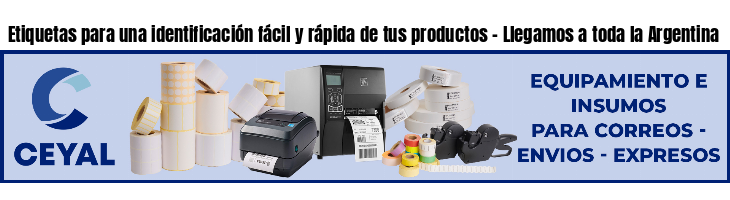 Etiquetas para una identificación fácil y rápida de tus productos - Llegamos a toda la Argentina