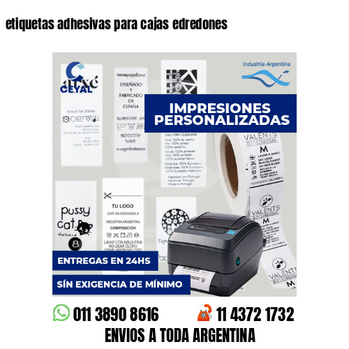 etiquetas adhesivas para cajas edredones