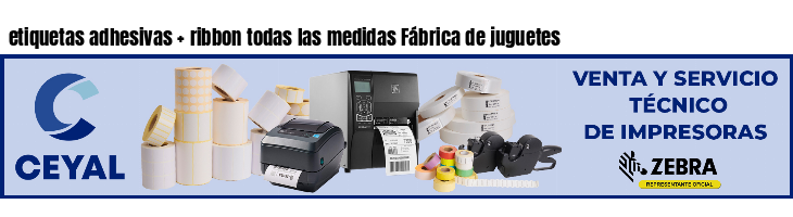 etiquetas adhesivas   ribbon todas las medidas Fábrica de juguetes