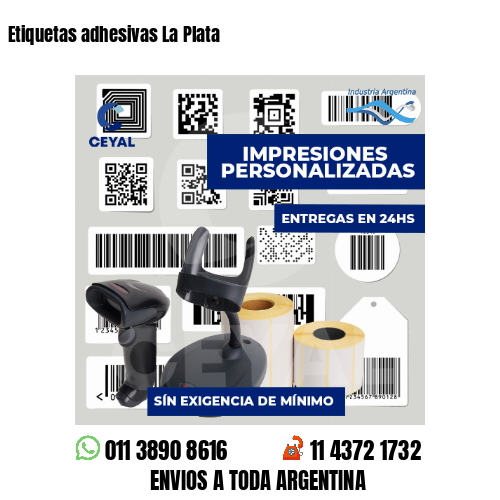 Etiquetas adhesivas La Plata