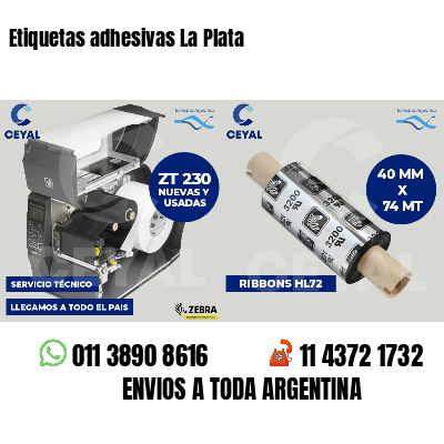 Etiquetas adhesivas La Plata