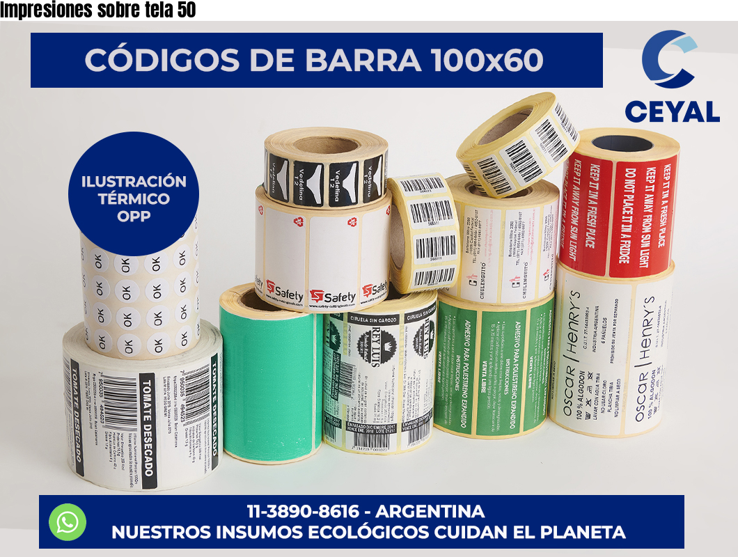 Impresiones sobre tela 50