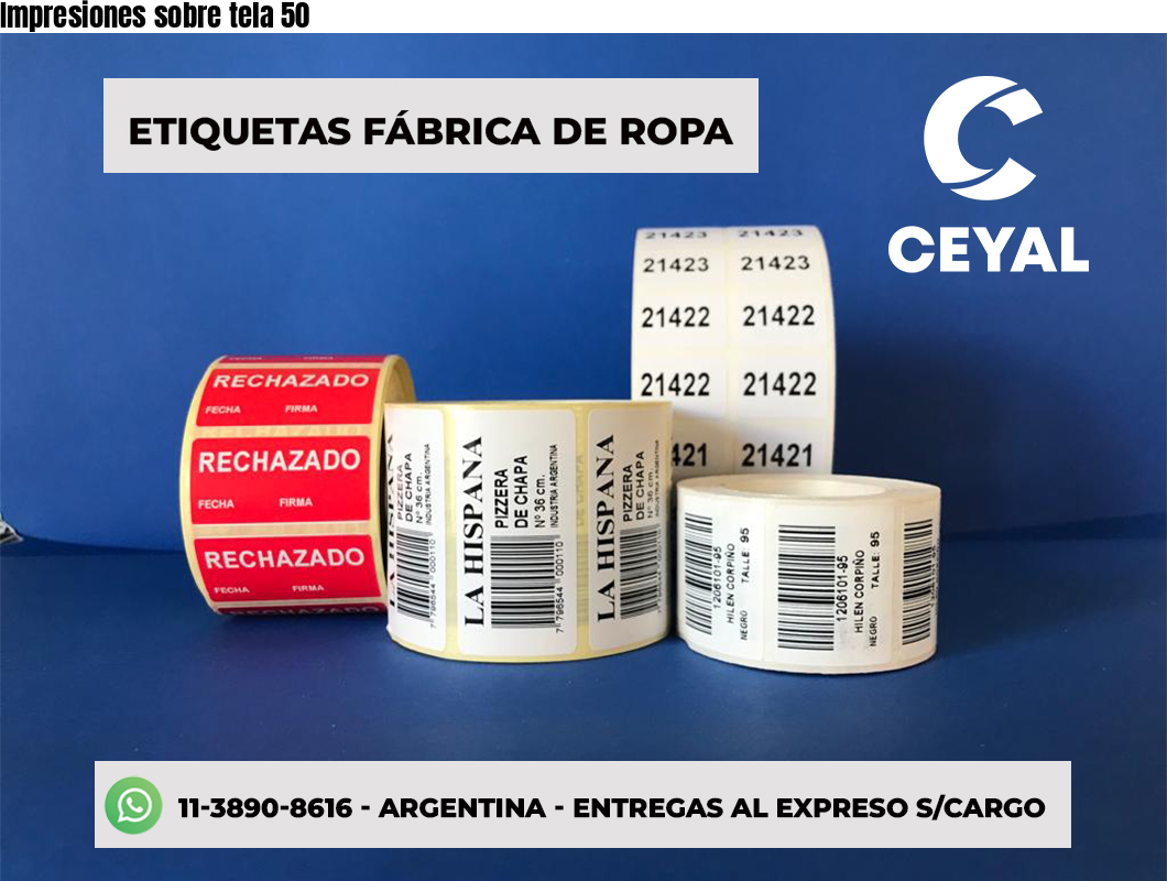 Impresiones sobre tela 50