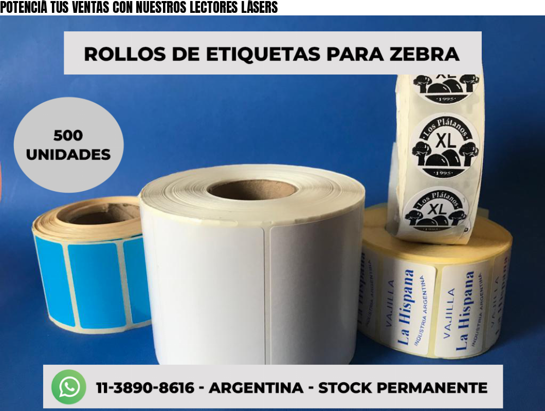 POTENCIÁ TUS VENTAS CON NUESTROS LECTORES LÁSERS