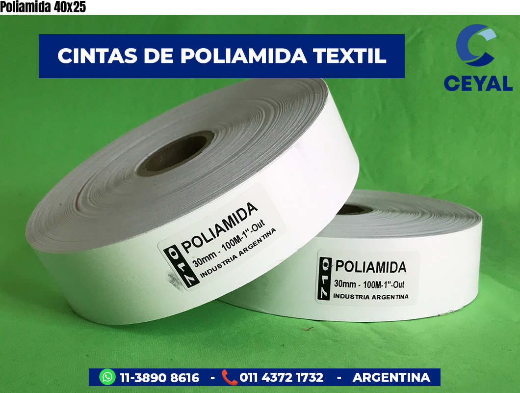 Poliamida 40×25