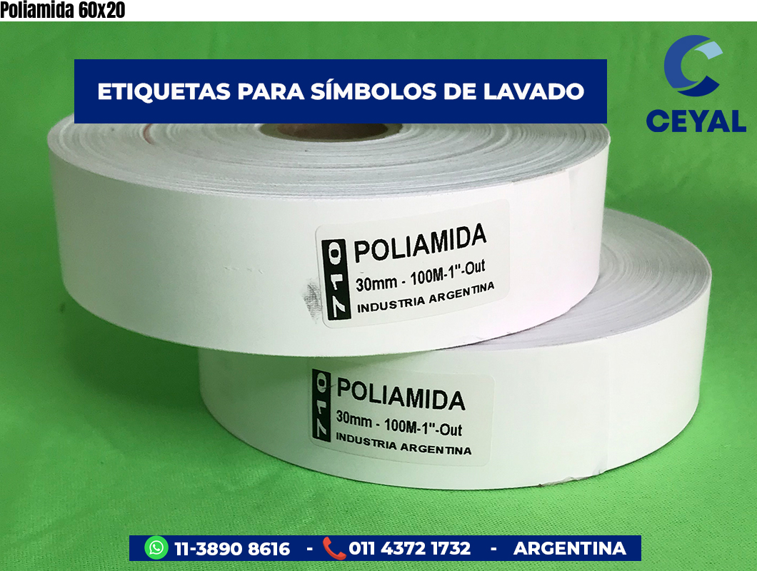 Poliamida 60×20