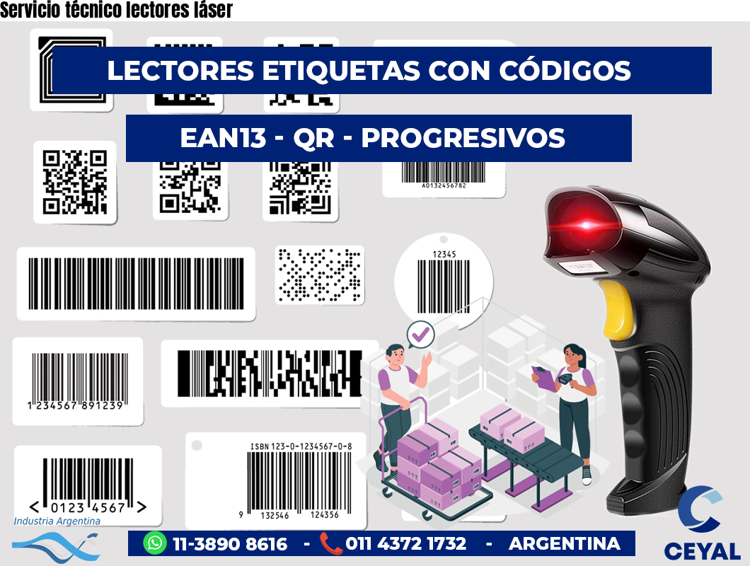 Servicio técnico lectores láser