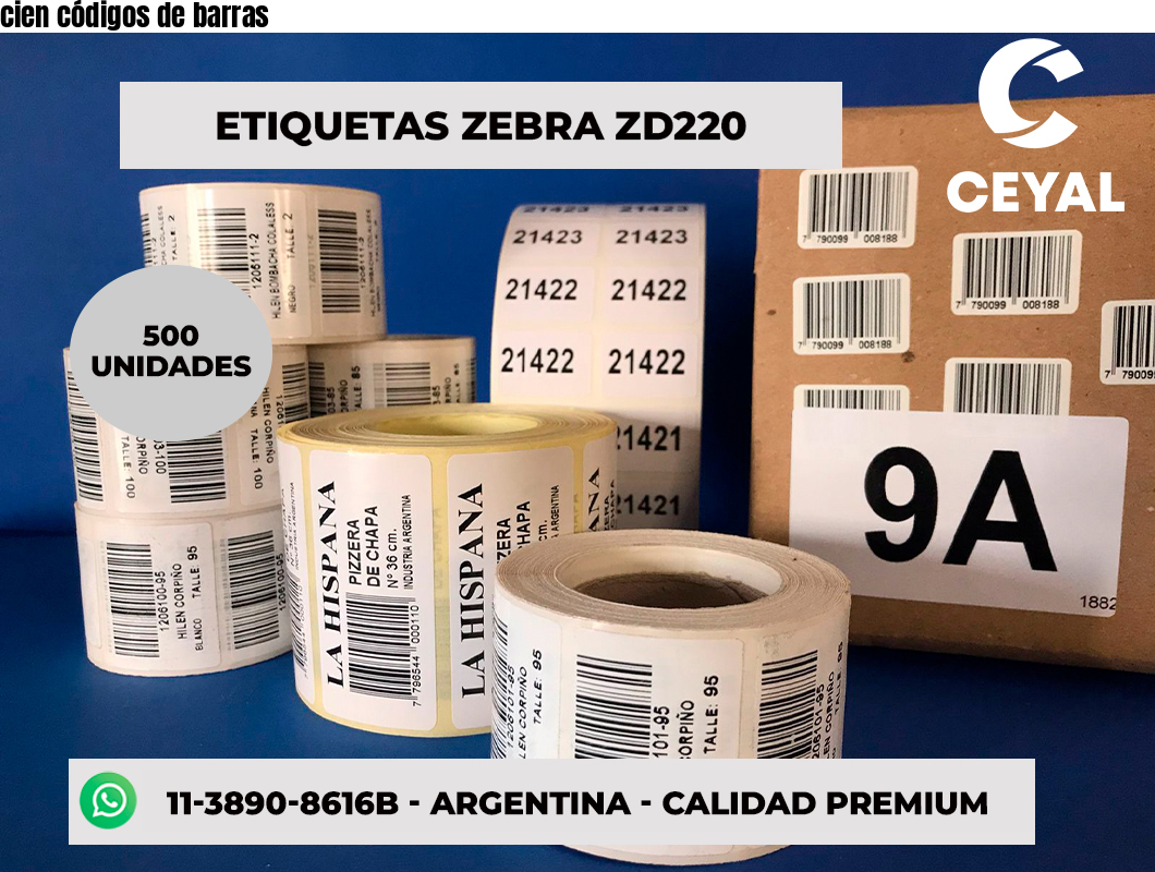 cien códigos de barras