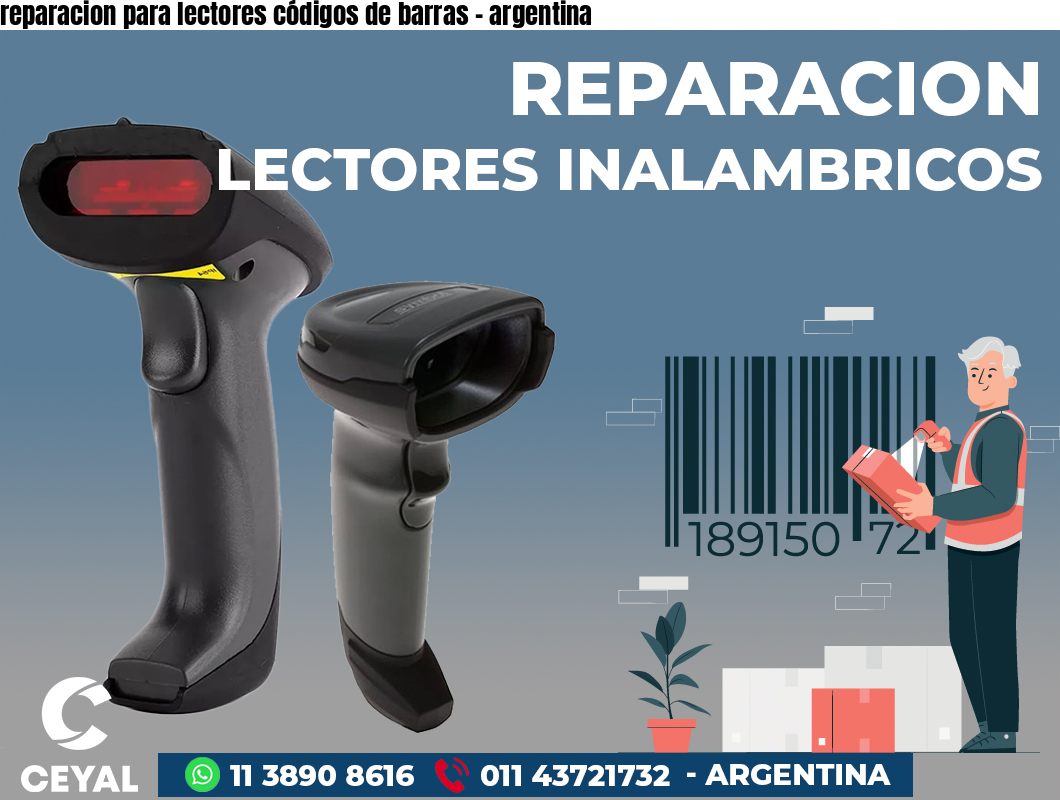 reparacion para lectores códigos de barras – argentina