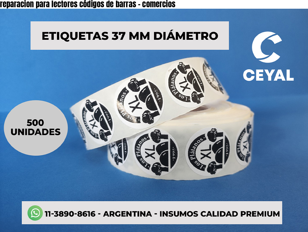 reparacion para lectores códigos de barras - comercios