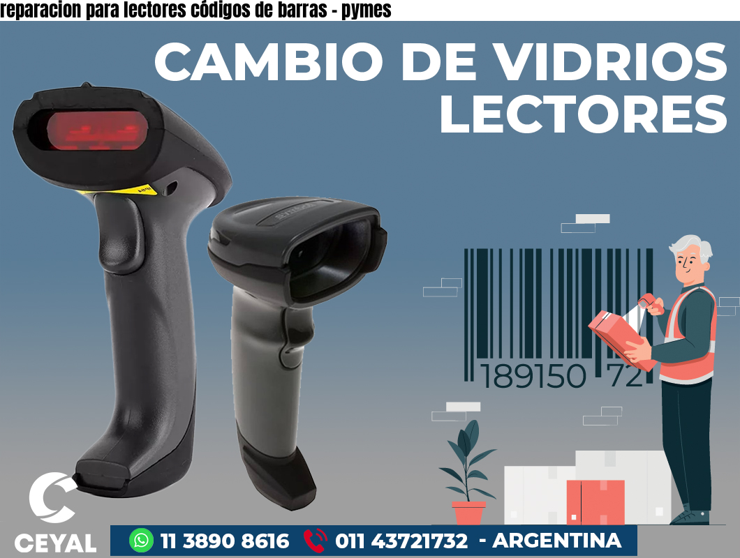 reparacion para lectores códigos de barras – pymes