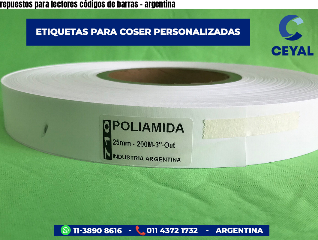 repuestos para lectores códigos de barras - argentina