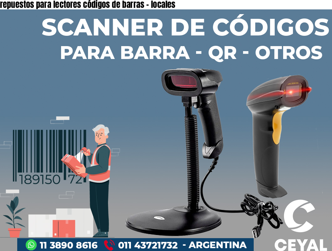 repuestos para lectores códigos de barras – locales