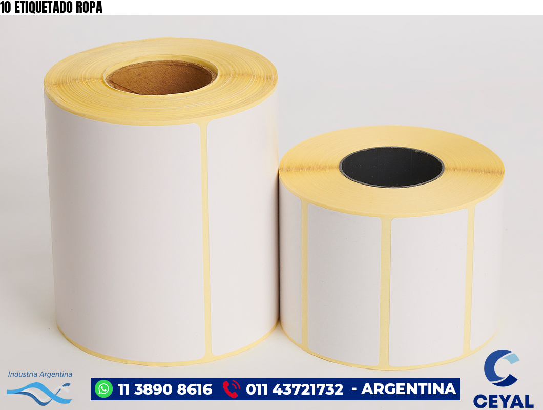 10 ETIQUETADO ROPA