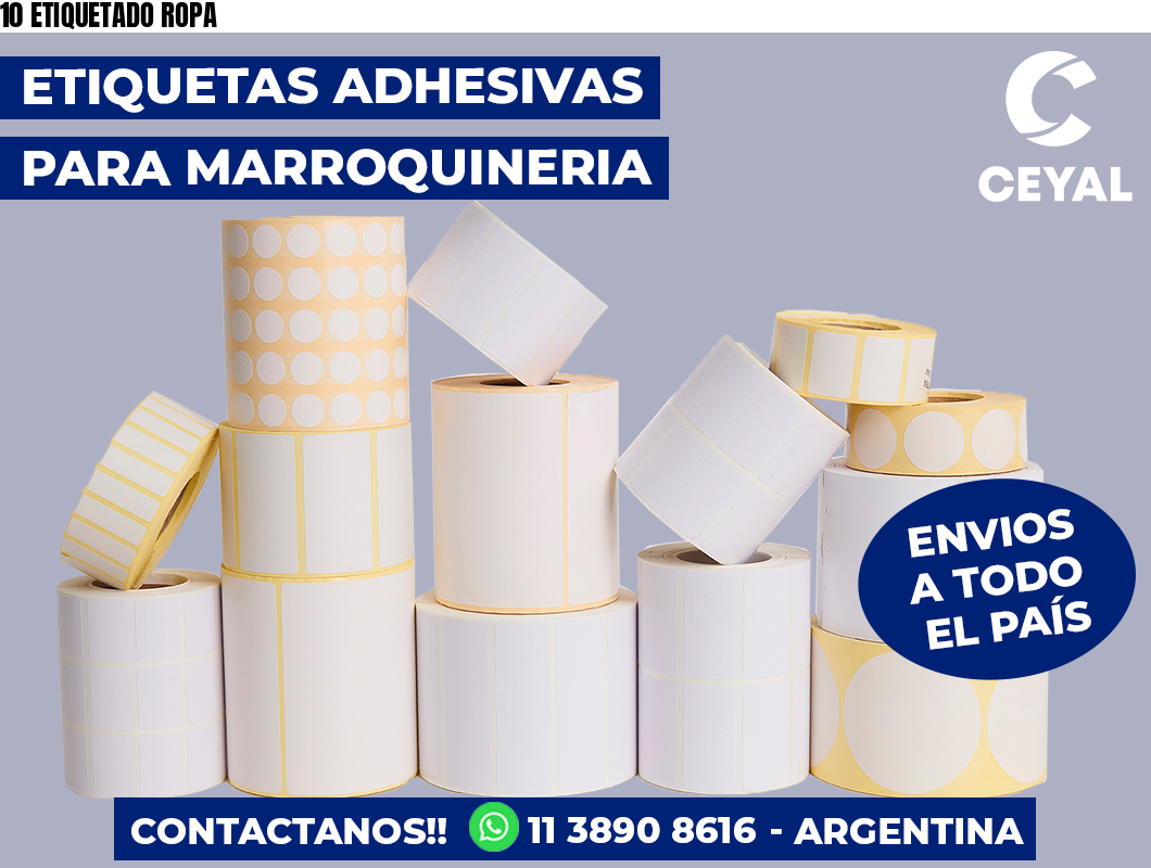 10 ETIQUETADO ROPA