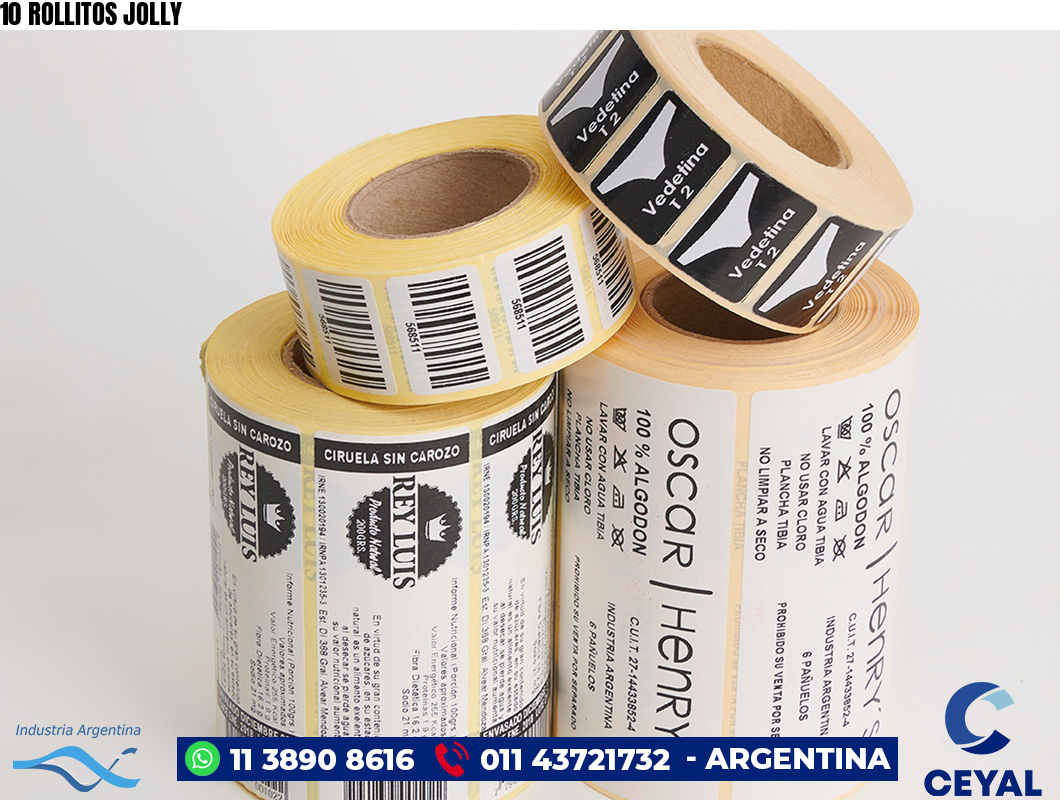 10 ROLLITOS JOLLY