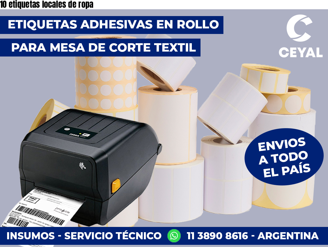 10 etiquetas locales de ropa