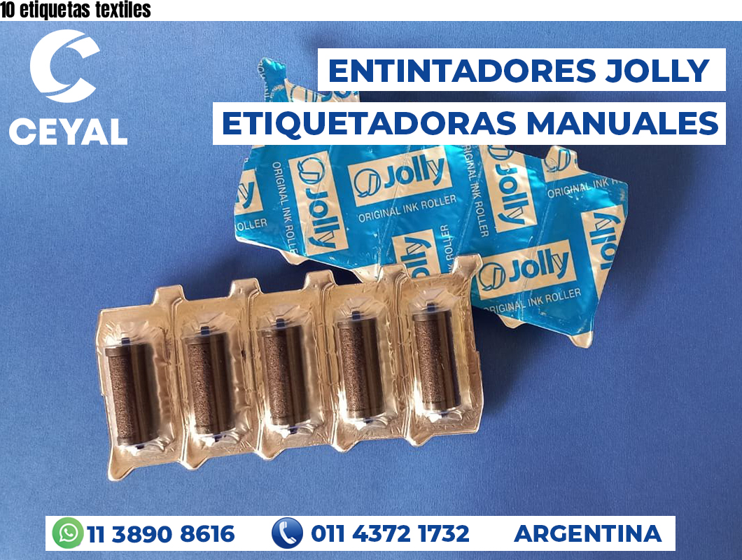 10 etiquetas textiles