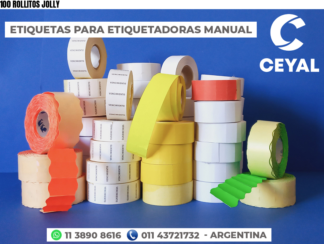 100 ROLLITOS JOLLY