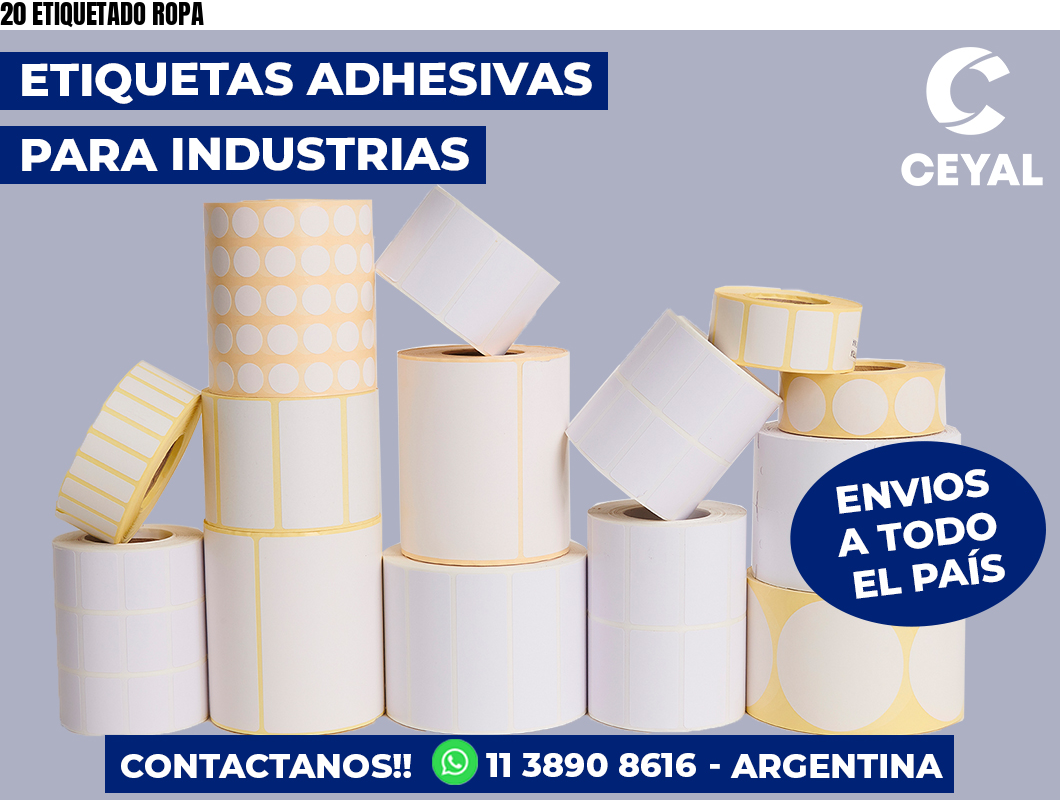 20 ETIQUETADO ROPA
