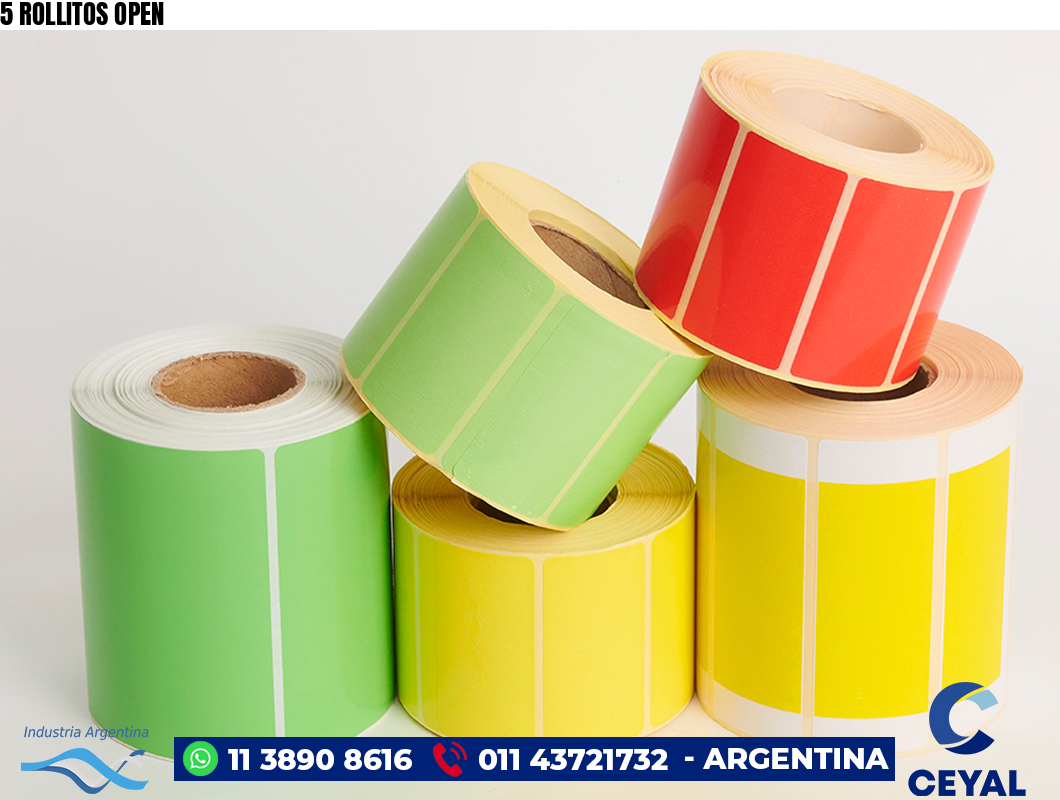 5 ROLLITOS OPEN
