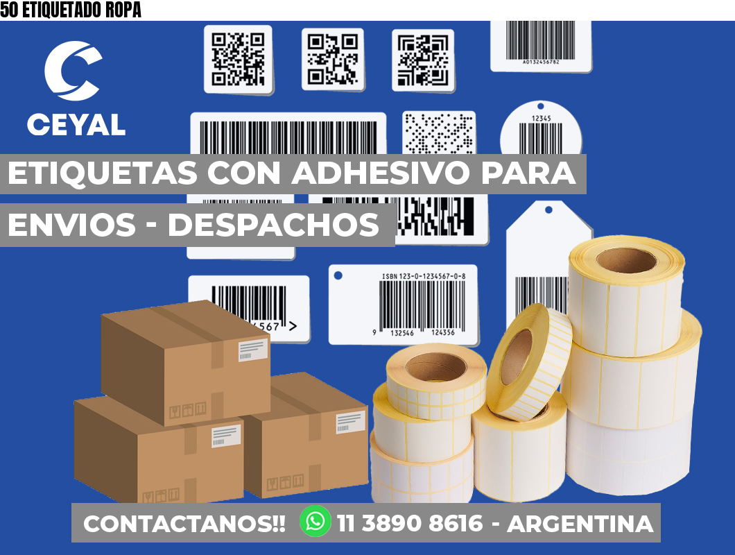 50 ETIQUETADO ROPA