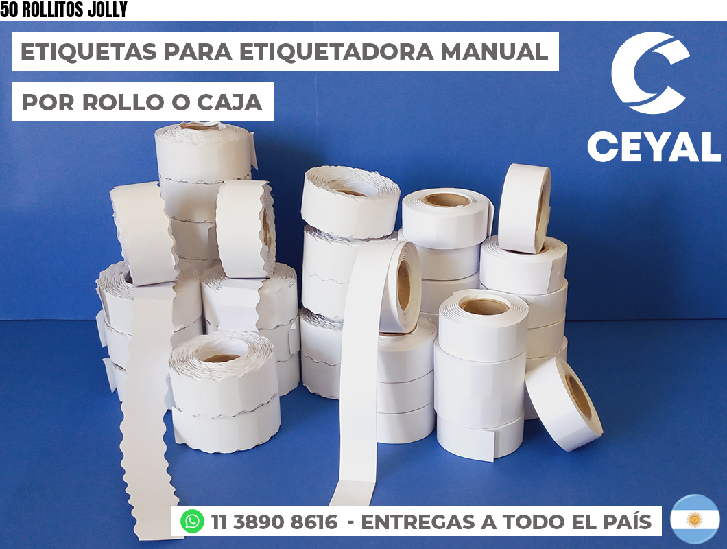 50 ROLLITOS JOLLY