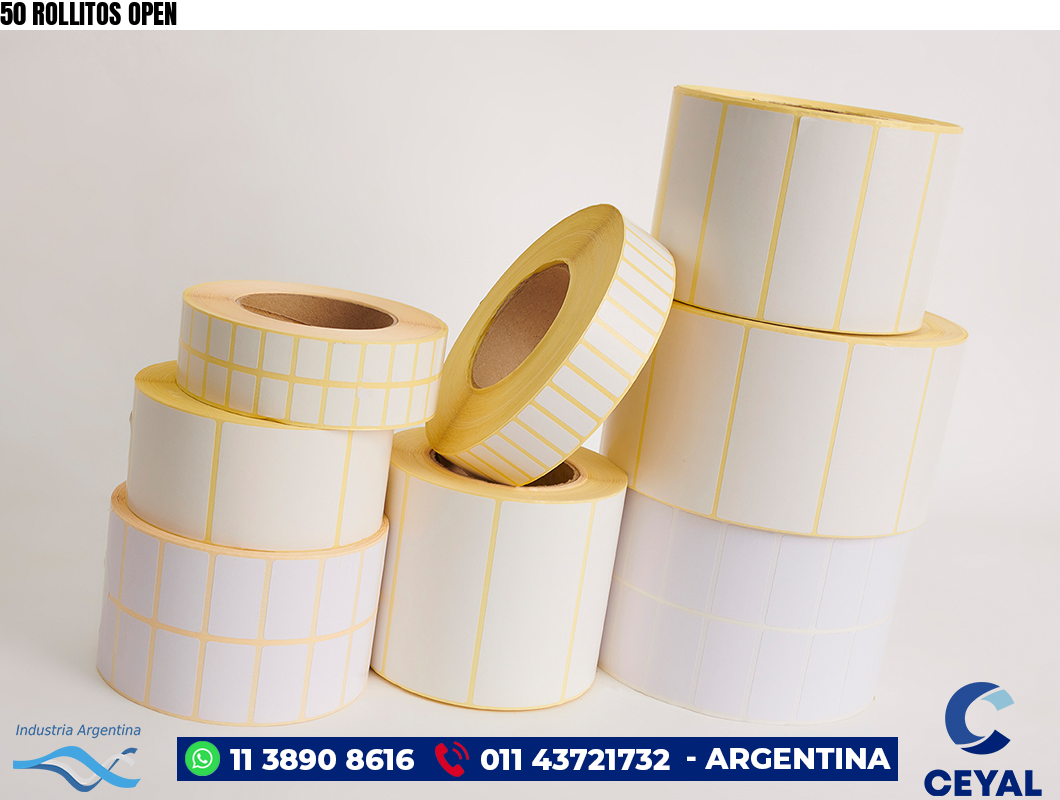 50 ROLLITOS OPEN