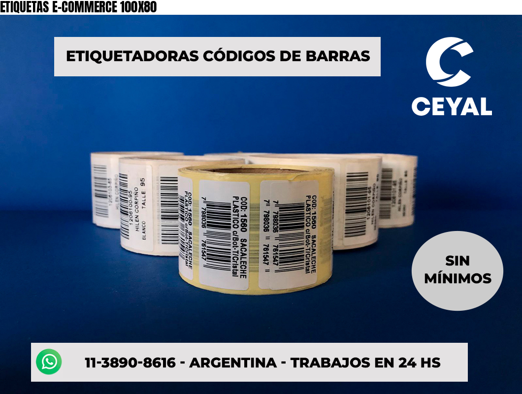 ETIQUETAS E-COMMERCE 100X80