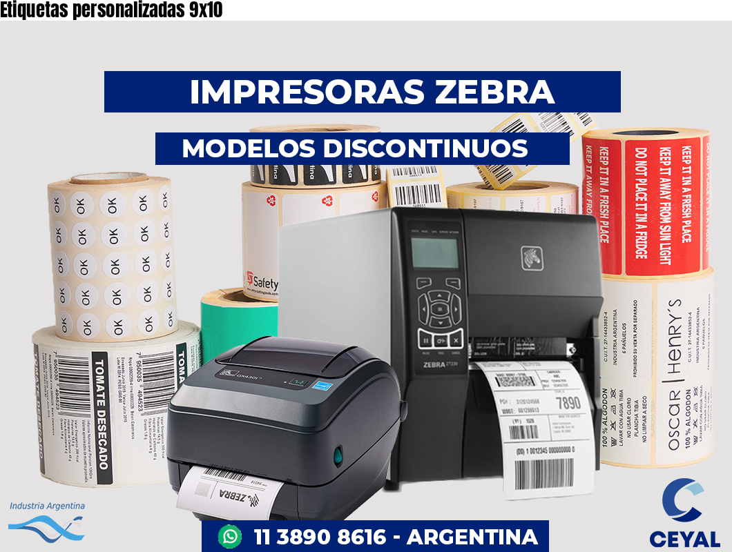 Etiquetas personalizadas 9x10