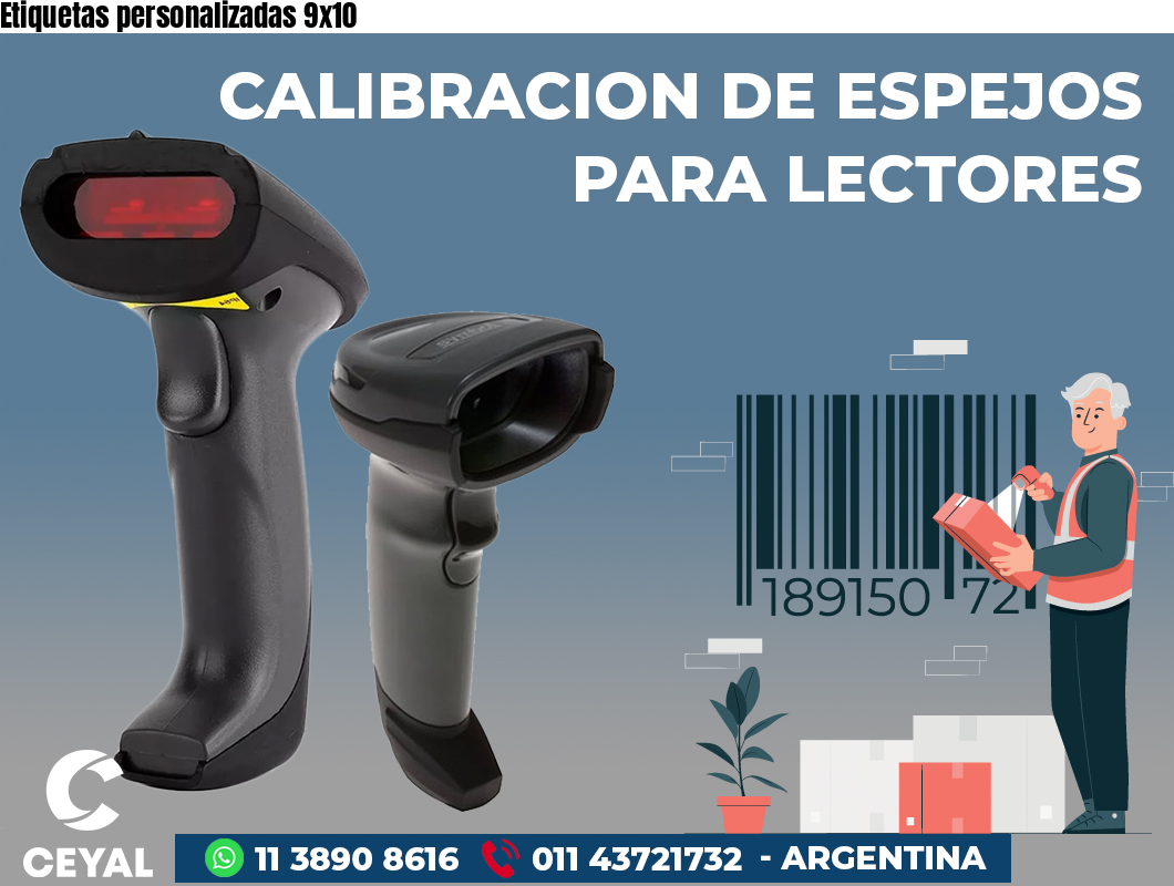 Etiquetas personalizadas 9x10